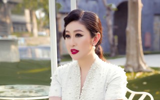 Nữ hoàng sắc đẹp Kim Trang đẹp lộng lẫy trong bộ ảnh mới